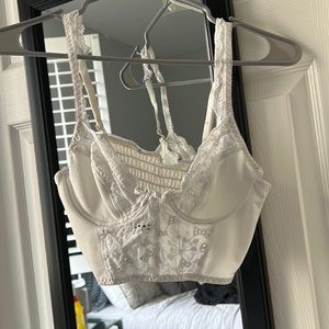 White Corset Tank